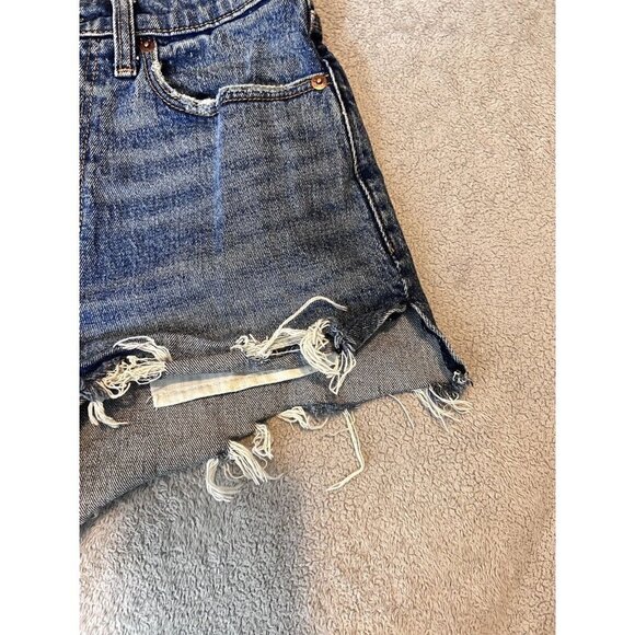 ABERCROMBIE & FITCH Women Curve Love The High Rise Mom Shorts Size 25 / 0 - Picture 4 of 9